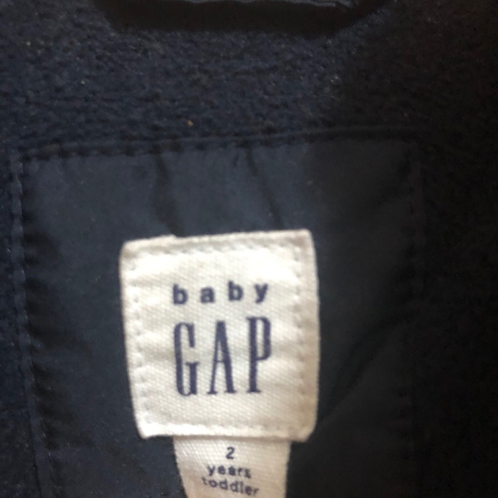 Toddler Jacket Gap size 2 navy blue